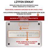 NovStrap Apple Macbook Pro M1 M2 A2338 A2289 A2251 13 inç Uyumlu Deri Kılıf Çanta Sleeve Standlı
