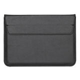 NovStrap Apple Macbook Pro 13 inç A1706-A1708-A1989-A2159 Uyumlu Deri Kılıf Çanta Sleeve İçi Kumaş