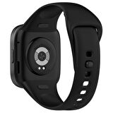 NovStrap Xiaomi Redmi Watch 3 ile Uyumlu Kordon Kayış Jel Yumuşak Silikon Kordon