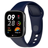 NovStrap Xiaomi Redmi Watch 3 ile Uyumlu Kordon Kayış Jel Yumuşak Silikon Kordon