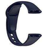 NovStrap Xiaomi Redmi Watch 3 ile Uyumlu Kordon Kayış Jel Yumuşak Silikon Kordon