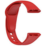 NovStrap Xiaomi Redmi Watch 3 ile Uyumlu Kordon Kayış Jel Yumuşak Silikon Kordon