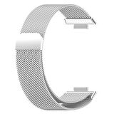 NovStrap Huawei Watch Fit 2 ile Uyumlu Kordon Kayış Metal Hasır Kordon