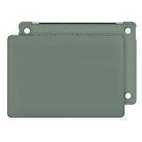NovStrap Apple MacBook Pro 16 inç M1 M2 A2485 A2780 ile Uyumlu Kılıf Sert Rubber Mat Buzlu Kapak