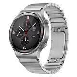 NovStrap Huawei Watch Gt4 46mm Gt2 Pro Gt3 Se Elite Gt3 Pro ile Uyumlu Kordon Lansman Çelik Kayış