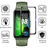 NovStrap Huawei Band 8 ile Uyumlu Ekran Koruyucu Nano Esnek Cam Tam Kaplayan PPM
