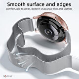NovStrap Huawei Watch 3 4 Gt2e Gt2 Pro Gt3 Se Elite Gt3 Pro Gt4 46mm Uyumlu Kordon 22mm Metal Hasır