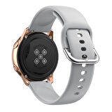 NovStrap Huawei Watch GT4 41mm ile Uyumlu Kordon (18mm Pimli) Yumuşak Jel Silikon Kordon Kayış