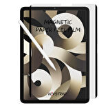 NovStrap Apple iPad Air 4/5 Nesil 10.9 inç ile Uyumlu Mıknatıslı Tak Çıkar Paper Like Ekran Koruyucu