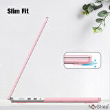 NovStrap Apple Macbook Pro 16 inç M3/M3 Pro/M3 Max A2991 ile Uyumlu Kılıf Sert Parlak Koruma Kapak