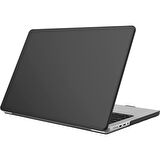 NovStrap Apple Macbook Pro 14 inç M3/M3 Pro/M3 Max A2992 A2918 ile Uyumlu Kılıf Sert Mat Buzlu Kapak