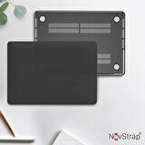 NovStrap Apple Macbook Pro 14 inç M3/M3 Pro/M3 Max A2992 A2918 ile Uyumlu Kılıf Sert Mat Buzlu Kapak