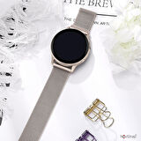 Samsung Galaxy Watch 4 5 Pro 6 Classic 40 42 43 44 45 46 47 Mm Uyumlu Kordon Metal Hasır 20mm