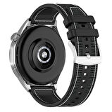 NovStrap Haylou Solar Lite-Watch 2 Pro-Ls05 ile Uyumlu Kordon Kayış (22mm) Lansman Silikon Kayış