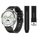 NovStrap Haylou Solar Lite-Watch 2 Pro-Ls05 ile Uyumlu Kordon Kayış (22mm) Lansman Silikon Kayış