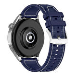 NovStrap Huawei Watch Gt2-Gt3 Elegant 42mm/Gt3 Pro 43mm Seramik ile Uyumlu Kordon 20mm Lansman Kumaş