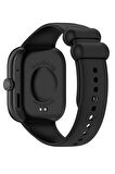 NovStrap Xiaomi Redmi Watch 4 ile Uyumlu Kordon Kayış Yumuşak Silikon Klasik Kordon