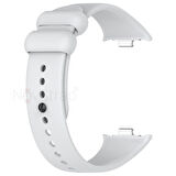 NovStrap Xiaomi Redmi Watch 4 ile Uyumlu Kordon Kayış Yumuşak Silikon Klasik Kordon