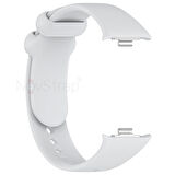NovStrap Xiaomi Redmi Watch 4 ile Uyumlu Kordon Kayış Yumuşak Silikon Klasik Kordon