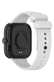 NovStrap Xiaomi Redmi Watch 4 ile Uyumlu Kordon Kayış Yumuşak Silikon Klasik Kordon