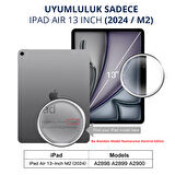 NovStrap Apple iPad Air 13 inç 6. Nesil M2 2024 ile Uyumlu Nano Esnek Cam Ekran Koruyucu A2898 A2899