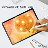 NovStrap Apple iPad Air 13 inç 6. Nesil M2 2024 ile Uyumlu Nano Esnek Cam Ekran Koruyucu A2898 A2899