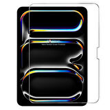 NovStrap Apple iPad Pro 13 inç 5. Nesil M4 2024 ile Uyumlu Nano Esnek Cam Ekran Koruyucu A2925 A2926