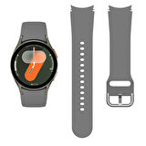 NovStrap Samsung Galaxy Watch 7 6 5 Pro 4 Fe 40 42 43 44 45 46 47 Mm Uyumlu Kordon Tam Kapatan Pimli Silikon