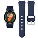 NovStrap Samsung Galaxy Watch 7 6 5 Pro 4 Fe 40 42 43 44 45 46 47 Mm Uyumlu Kordon Tam Kapatan Pimli Silikon