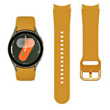 NovStrap Samsung Galaxy Watch 7 6 5 Pro 4 Fe 40 42 43 44 45 46 47 Mm Uyumlu Kordon Tam Kapatan Pimli Silikon