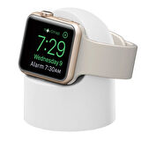 NovStrap Apple Watch Tüm Seriler ile Uyumlu Masaüstü Şarj Standı Silikon Dock