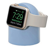 NovStrap Apple Watch Tüm Seriler ile Uyumlu Masaüstü Şarj Standı Silikon Dock