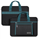 NovStrap Apple Macbook Pro M1 M2 13 inç A2338 A2289 A2251 ile Uyumlu Oxford Kumaş Çanta Kılıf Sleeve