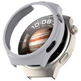NovStrap Huawei Watch 4 Pro ile Uyumlu Kılıf Camsız Kasa Koruyucu Sert PC
