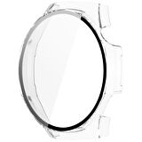 NovStrap Huawei Watch Gt5 Pro 46mm ile Uyumlu Ekran Koruyucu Cam ve Kasa Koruyucu Kılıf Sert Pc