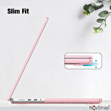 NovStrap Apple Macbook Pro 14 inç M4/Pro/Max A3401 A3112 A3185 ile Uyumlu Kılıf Sert Parlak Koruma