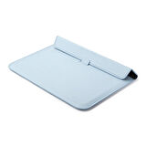 NovStrap Apple MacBook Pro 14 inç M4 A3401 A3112 A3185 ile Uyumlu Deri Kılıf Çanta Sleeve Standlı