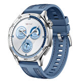 NovStrap Huawei Watch Gt5 46mm Gt5 Pro Gt4 46mm Gt3 46mm Gt3 Pro Se Gt2 ile Uyumlu Kordon 22mm Hybrid Dikişli Kumaş Silikon Kayış