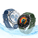 NovStrap Samsung Galaxy Watch 3 45mm/Gear S3/R800 ile Uyumlu Kordon (22mm) Hybrid Dikişli Kumaş