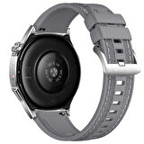 NovStrap Samsung Galaxy Watch 7 Fe 4 5 6 Classic 40 42 43 44 45 46 47 Mm ile Uyumlu Kordon 20mm Hybrid Dikişli