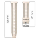 NovStrap Samsung Galaxy Watch 7 Fe 4 5 6 Classic 40 42 43 44 45 46 47 Mm ile Uyumlu Kordon 20mm Hybrid Dikişli