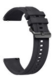 NovStrap Huawei Watch Gt5 46mm Gt5 Pro Gt4 46mm Gt3 46mm Gt3 Pro Se Gt2 ile Uyumlu Kordon 22mm Easy Band Lansman Silikon Kayış