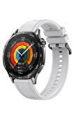 NovStrap Huawei Watch Gt5 46mm Gt5 Pro Gt4 46mm Gt3 46mm Gt3 Pro Se Gt2 ile Uyumlu Kordon 22mm Easy Band Lansman Silikon Kayış
