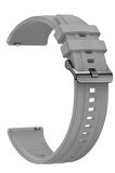 NovStrap Huawei Watch Gt5 46mm Gt5 Pro Gt4 46mm Gt3 46mm Gt3 Pro Se Gt2 ile Uyumlu Kordon 22mm Easy Band Lansman Silikon Kayış