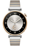 NovStrap Huawei Watch GT4 41mm GT5 41mm GT5 Pro 42mm ile Uyumlu Kordon (18mm) One Click Çelik Metal