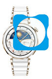 NovStrap Huawei Watch Gt5 Pro 42mm ile Uyumlu Ekran Koruyucu Temperli Cam Kolay Uygulama Aparatlı