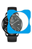 NovStrap Xiaomi Watch S3 ile Uyumlu Ekran Koruyucu 9H Sert Temperli Cam Kolay Uygulama Aparatlı