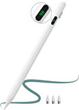 NovStrap TclTab 10L/Nxtpaper/10/10S/7L/7 Lite/Tabmax ile Uyumlu Dijital Ekranlı Dokunmatik Tablet Kalemi Stylus