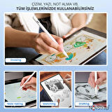 NovStrap Samsung Galaxy Tab A8 A7 Lite T220 X200 T290 T500 ile Uyumlu Dokunmatik Tablet Kalemi Gen2 Stylus Pencil