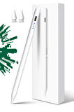 NovStrap Apple iPad Air 11 M2/M3 ile Uyumlu Dokunmatik Tablet Kalemi DZ900 Gen3 Stylus Pencil Avuç İçi Reddi 2 Adet Yedek Uç